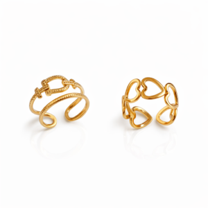 ABROO-FARYAL DAILY WEAR DUO RING