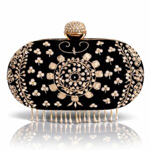 TAMARA VELVET CLUTCH