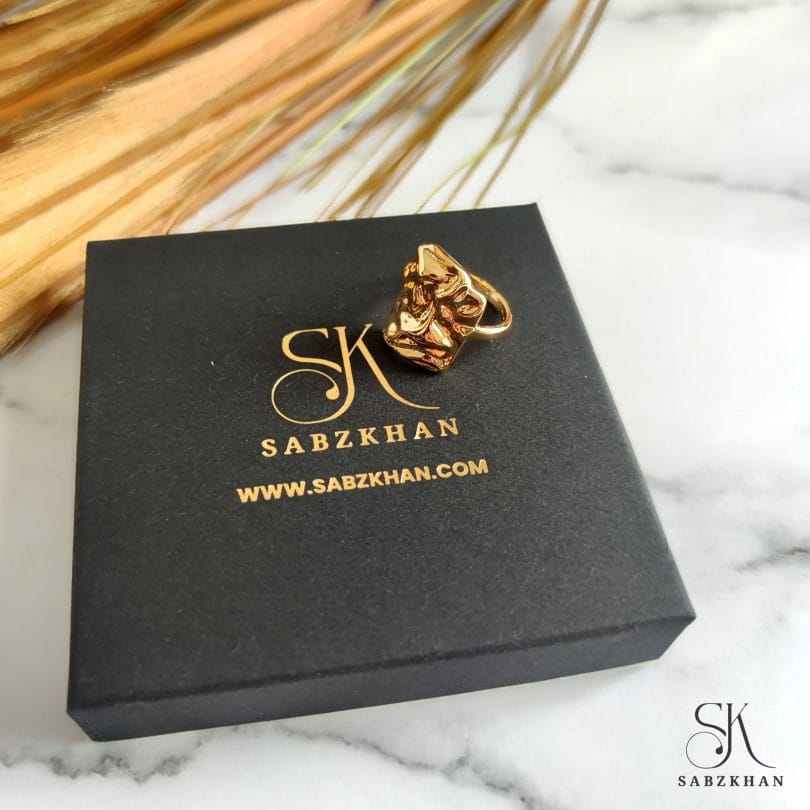 MAHEEN IRREGULAR RING - Image 3