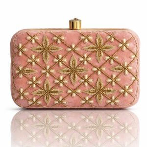 ZOHRA-BANU CLUTCH (BABY PINK)