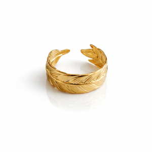 HAYA OPEN-LEAF RING